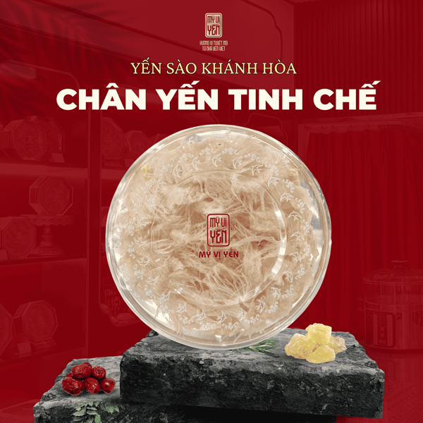 Chân yến sào tinh chế – yến sào Khánh Hòa tinh chế giá tốt